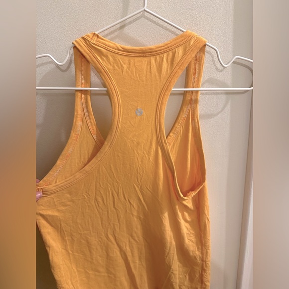 Lululemon orange running workout tank top - Picture 3 of 5